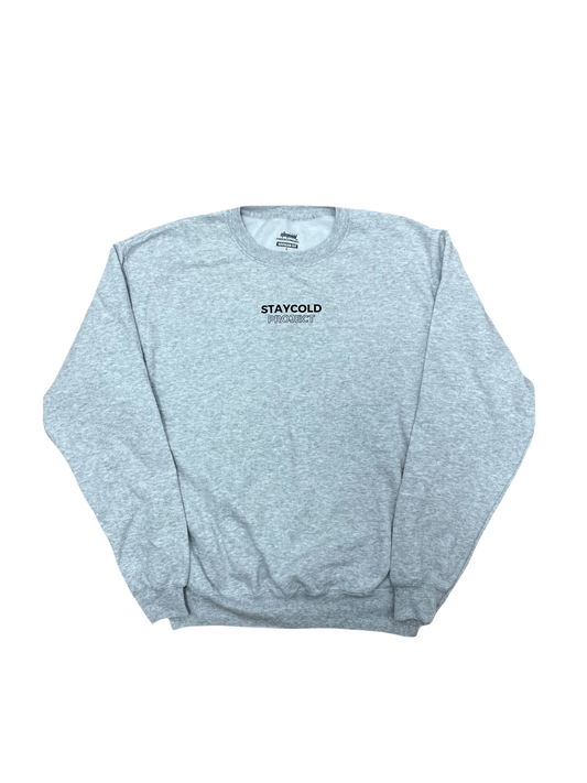 Crewneck "Up To No Good" Cinza