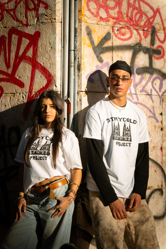 T-Shirt "Gothway" Branca