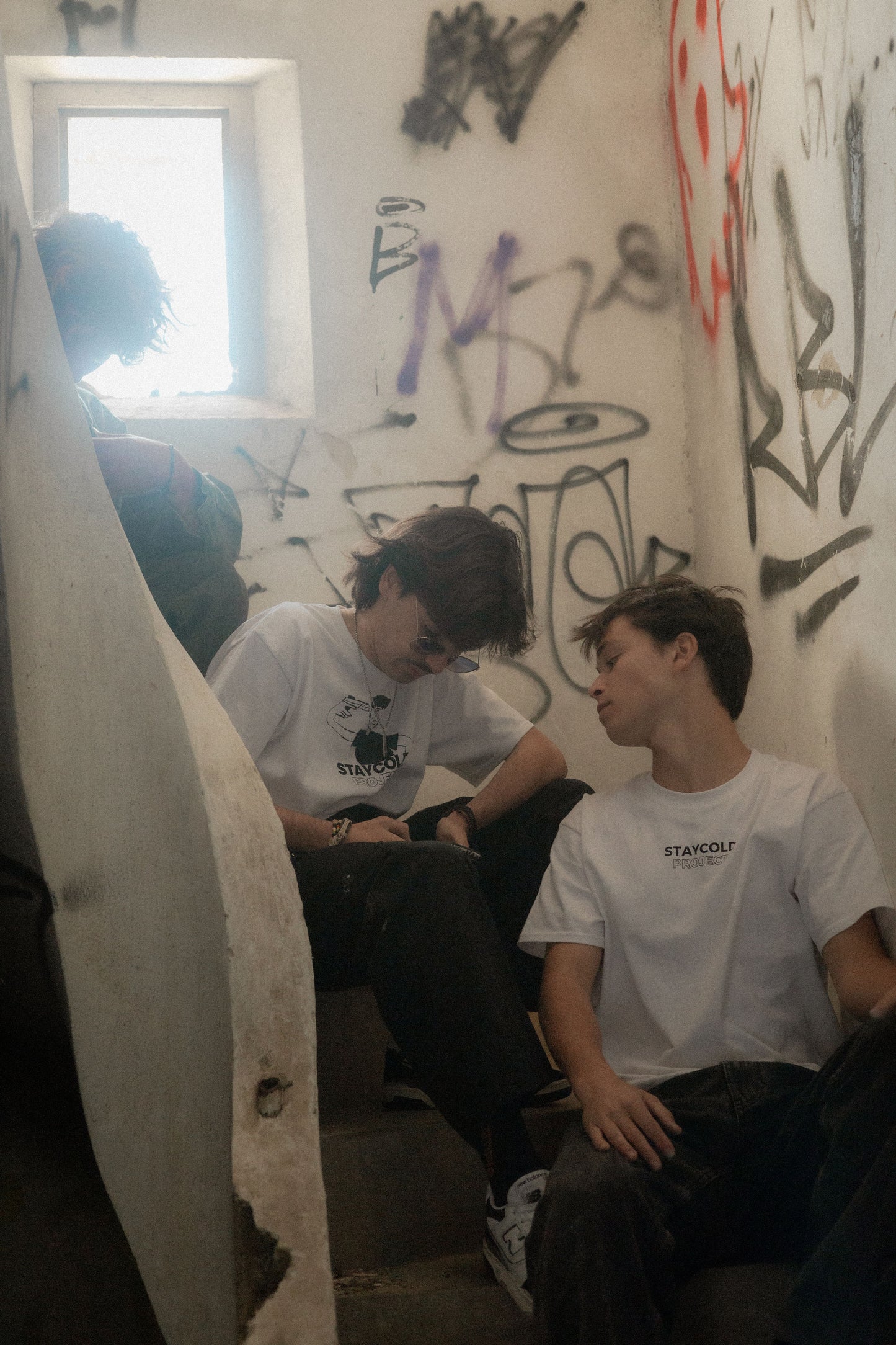 T-Shirt "Up To No Good" Branca