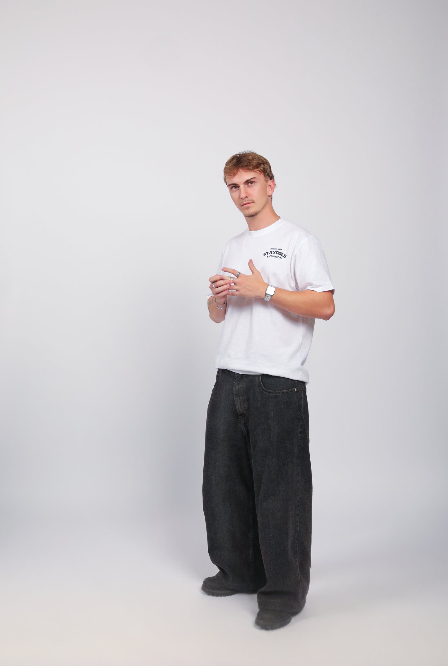 "Highschool" White T-Shirt