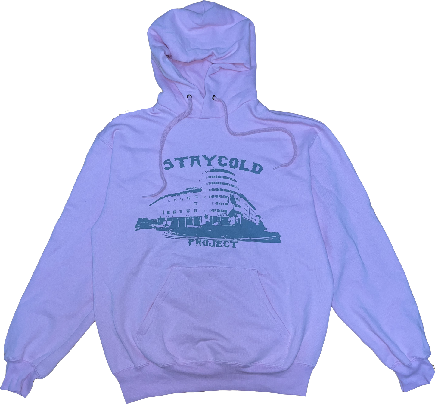 "Central" Light Pink Hoodie