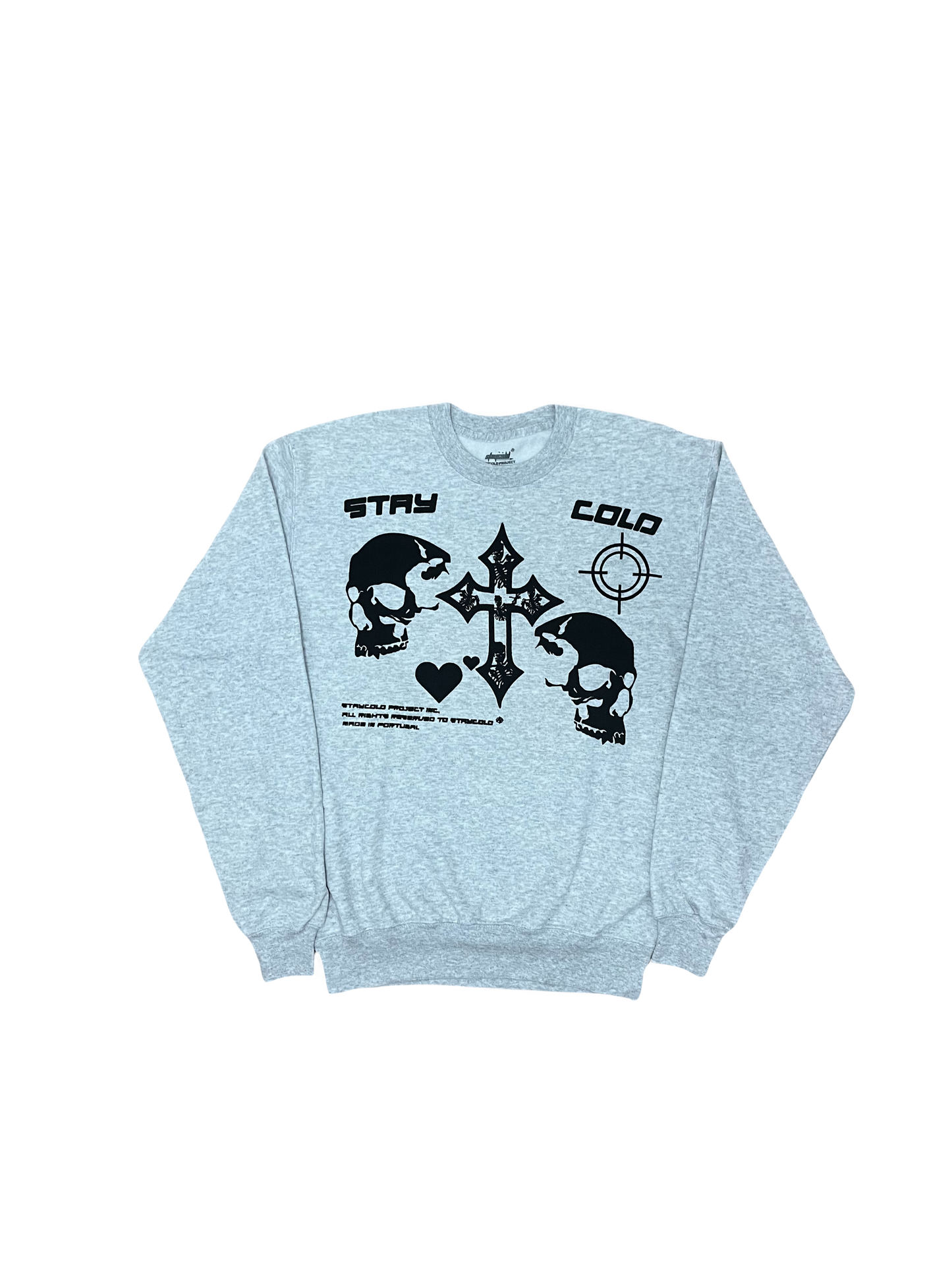 Crewneck "Reality" Cinza