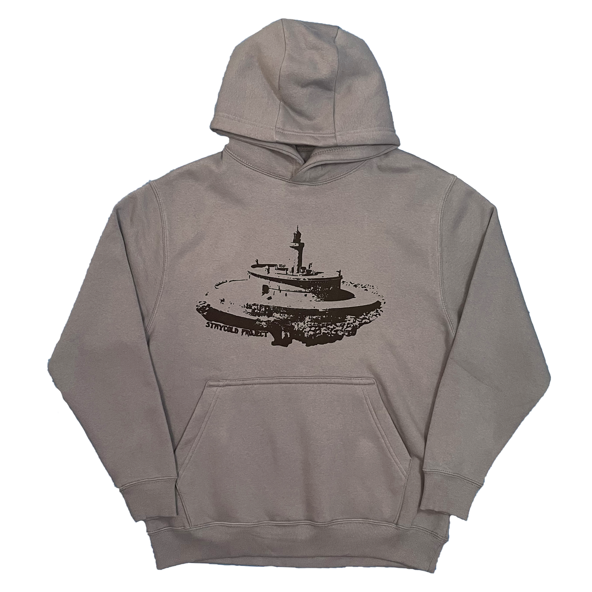 "The Lighthouse" Natural Clay Premium Hoodie