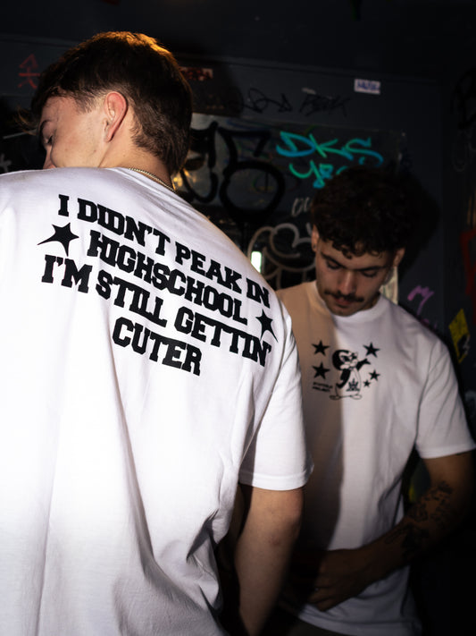 T-Shirt "Highschool" Branca