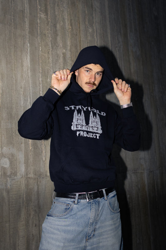 Hoodie "Gothway" Preto