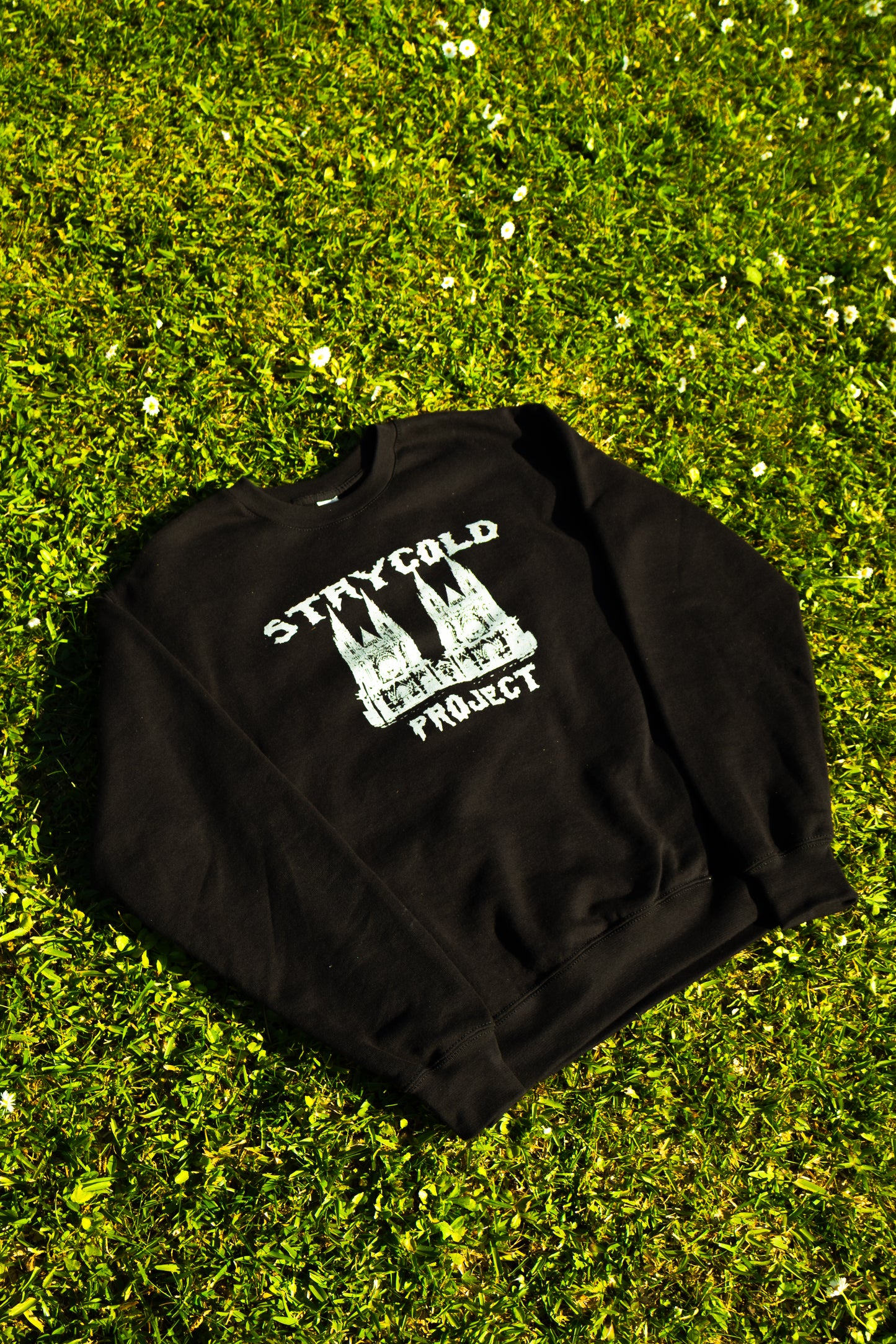 "Gothway" Black Crewneck