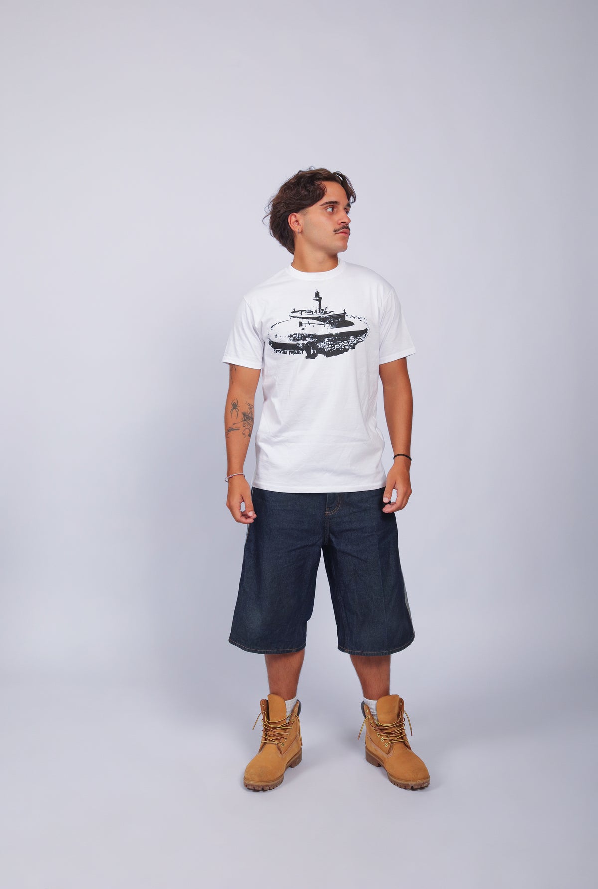 "The Lighthouse" White T-shirt