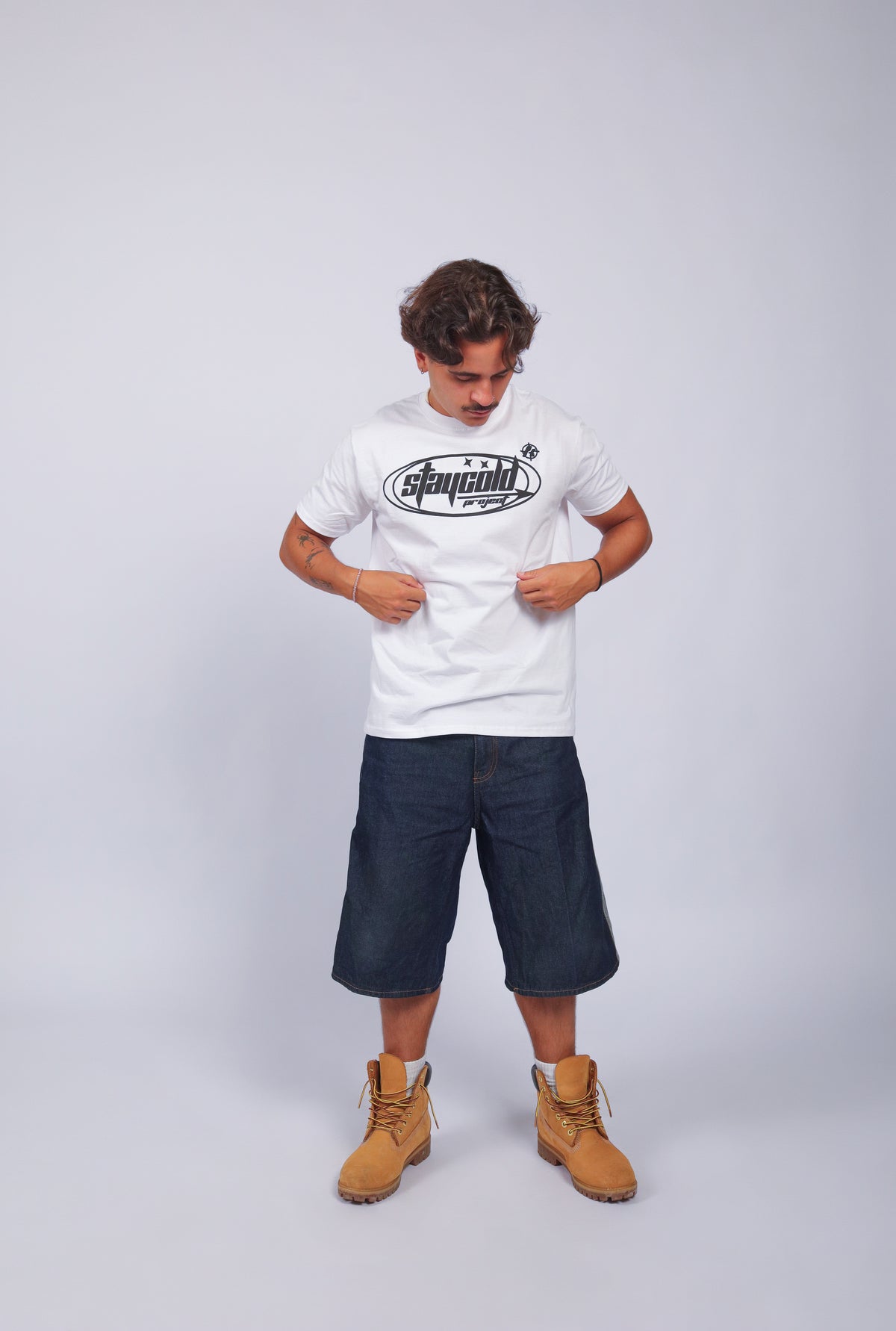 "Main Logo" White T-shirt