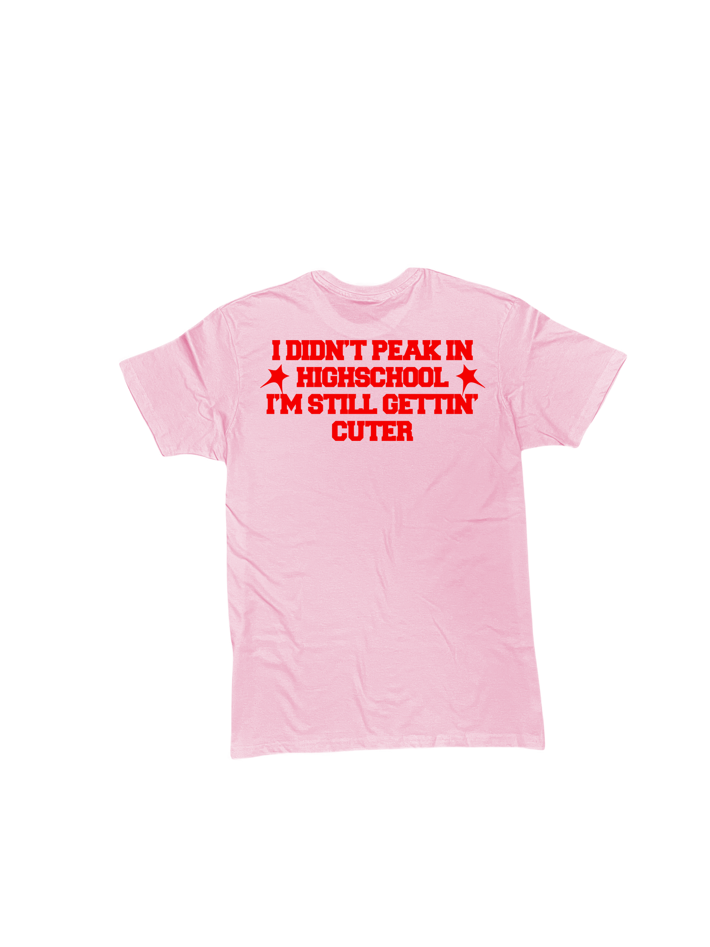 T-Shirt "Highschool" Rosa