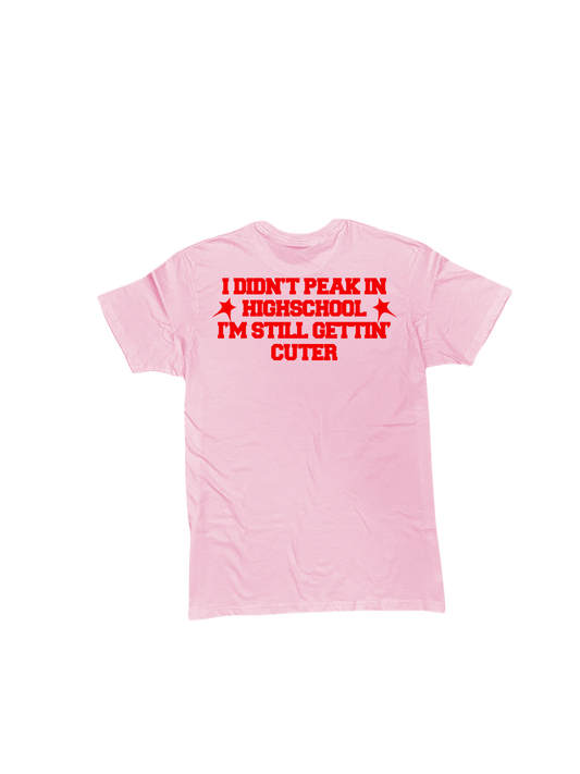 T-Shirt "Highschool" Rosa