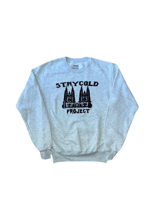 Crewneck "Gothway" Cinza